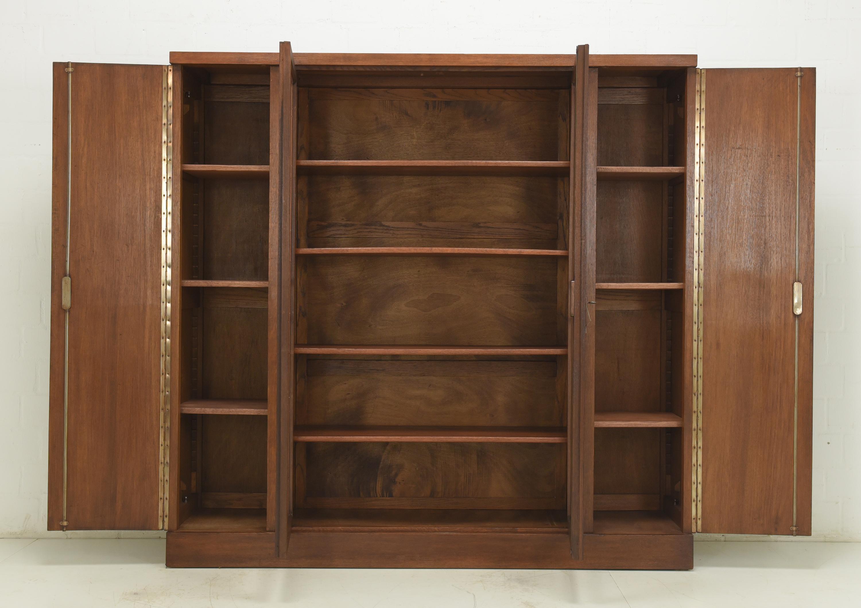 art nouveau bookcase