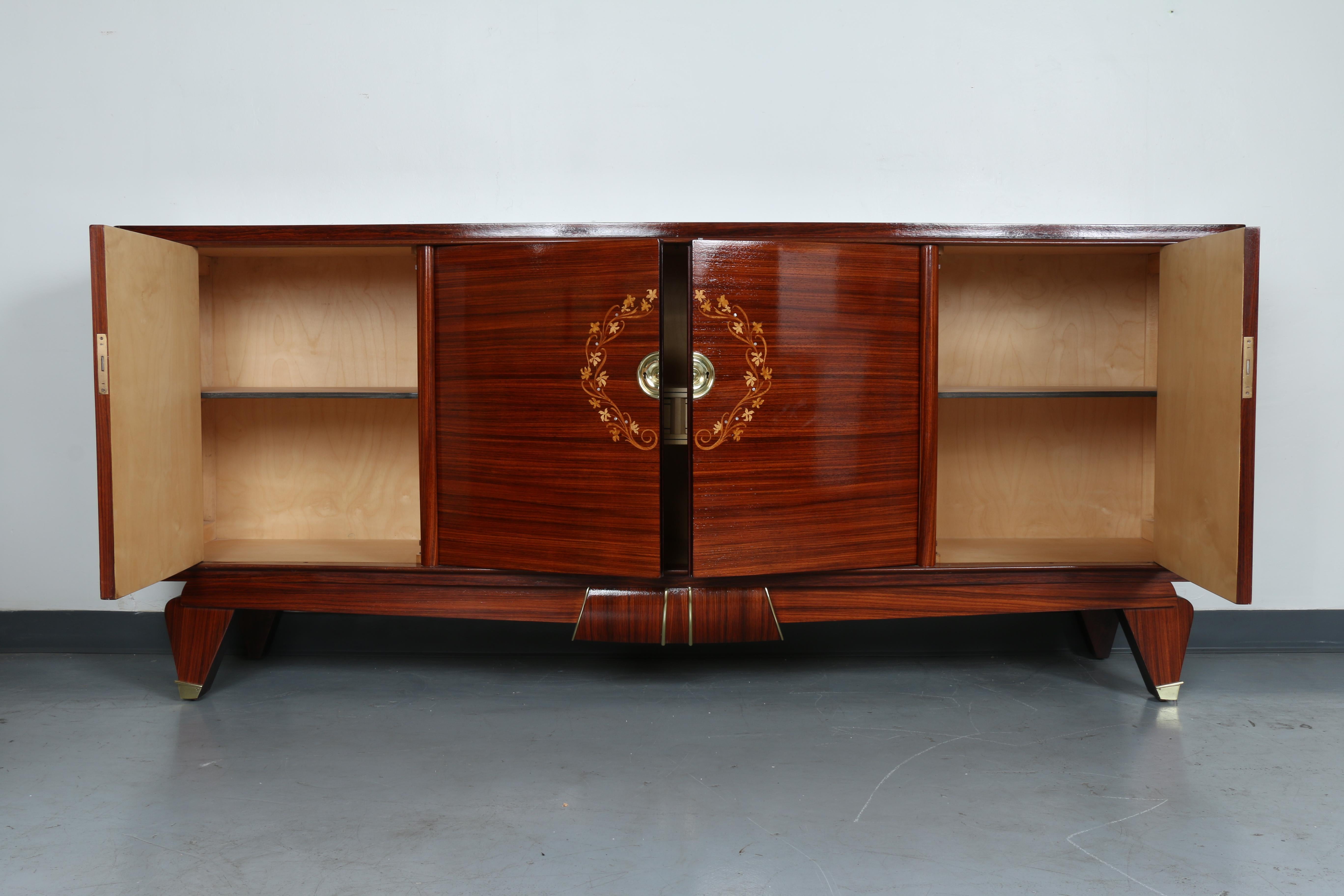 American Art Deco Large Buffet For Sale