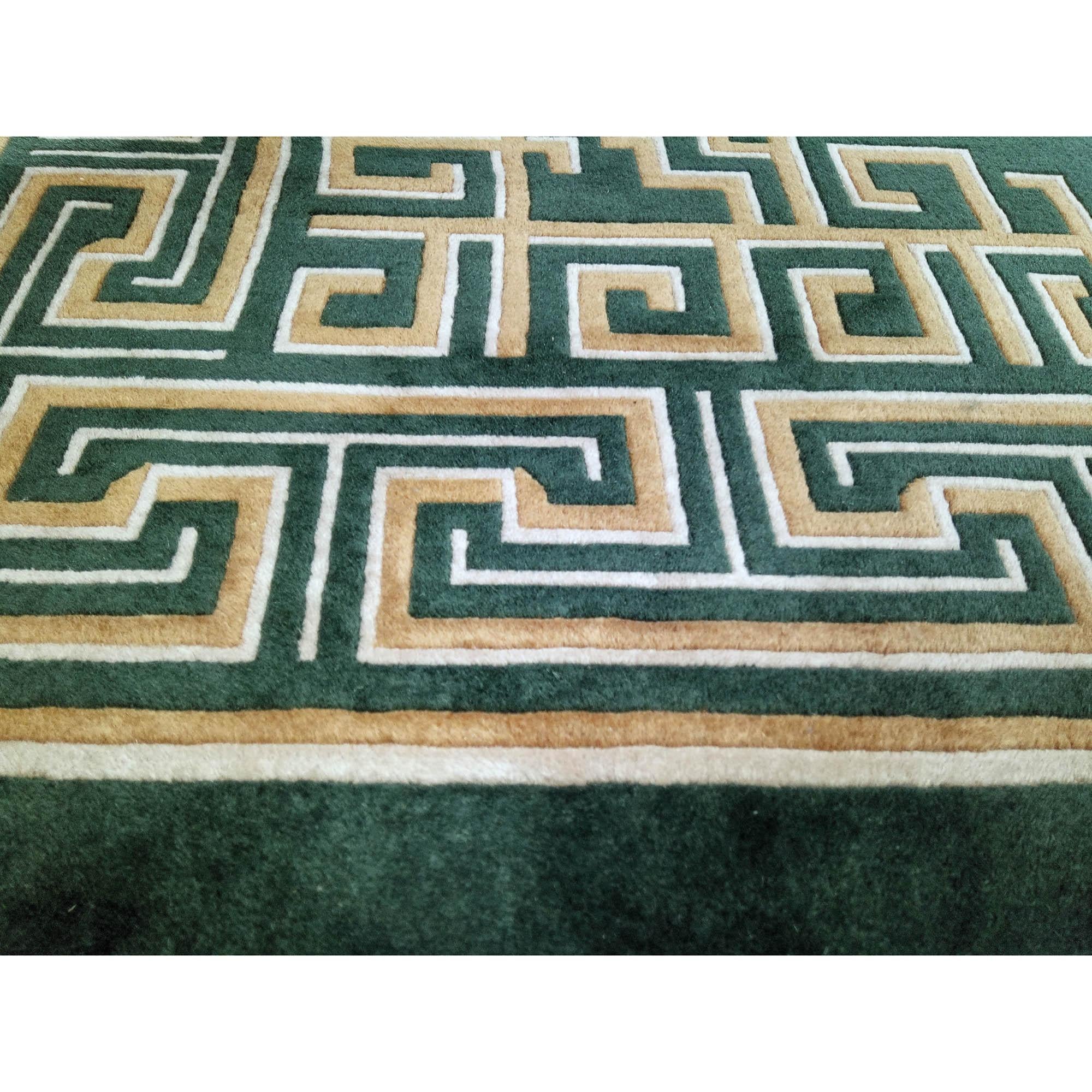 Art Deco Large Chinese Rug with Intricated Decor, 1970s 5