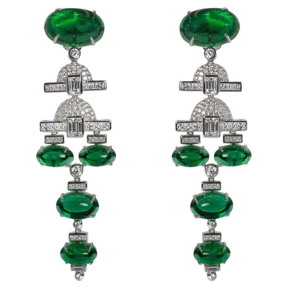 Art Deco Earrings - 3,694 For Sale at 1stDibs | art deco pearl earrings ...