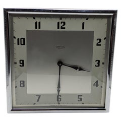 Art Deco Large Easel Clock by Smiths Clockmakers, England