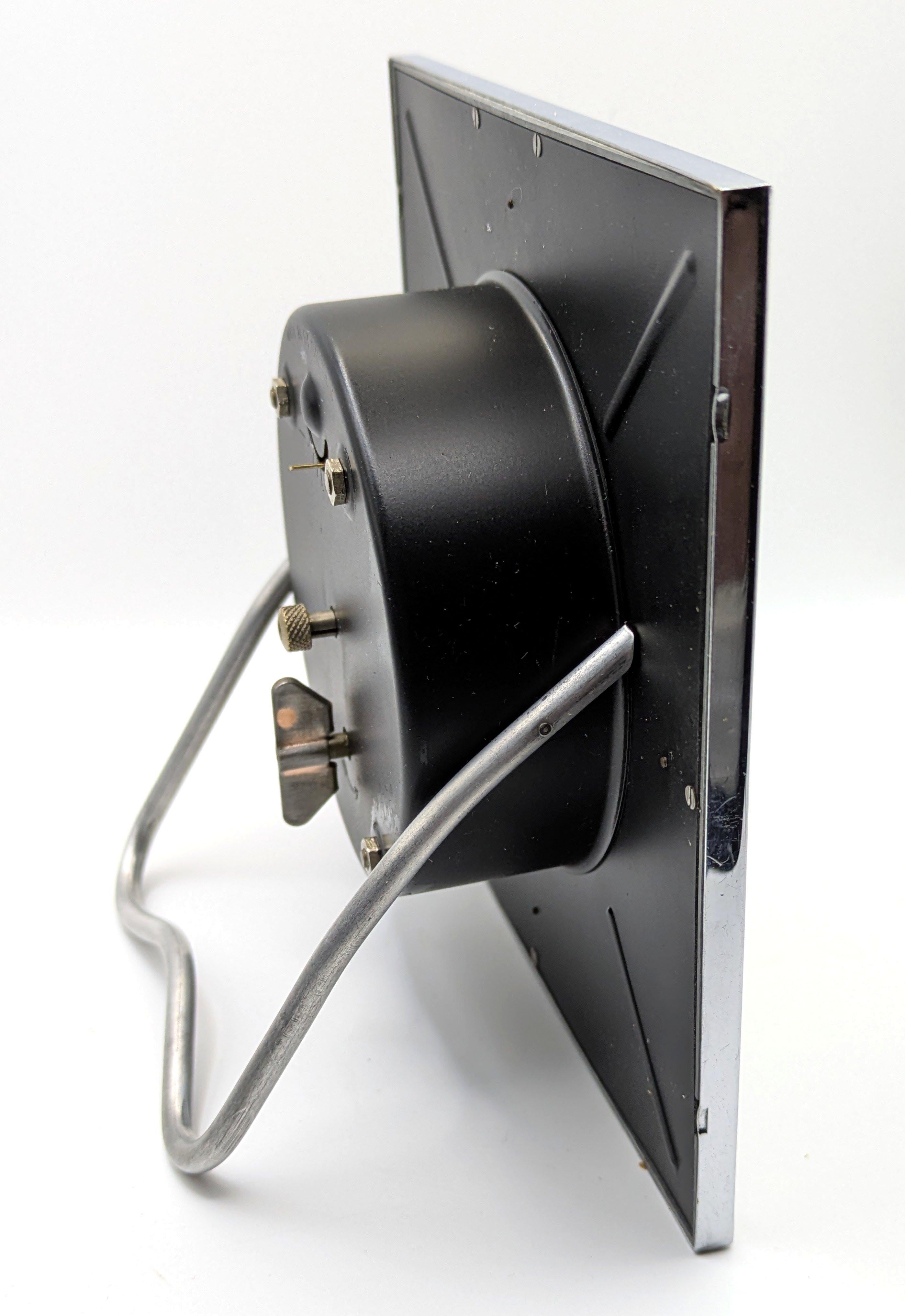 Art Deco Large Easel Clock by Smiths Clockmakers, England For Sale 2