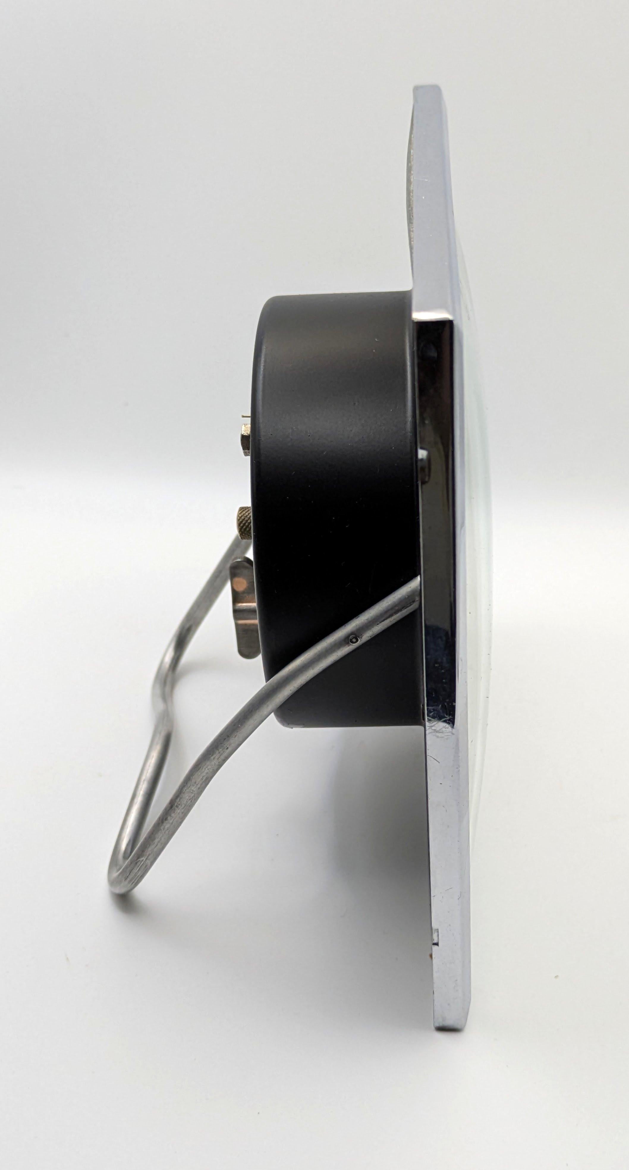 Art Deco Large Easel Clock by Smiths Clockmakers, England For Sale 3