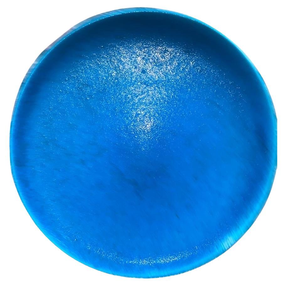 Large French Aqua Blue Platter Edmond Lachenal circa 1930.
Edmond Lachenal ( 1855 – 1948) was a French potter. He was a key figure in the French art pottery movement, and his works are held in many international public collections.
Edmond Lachenal