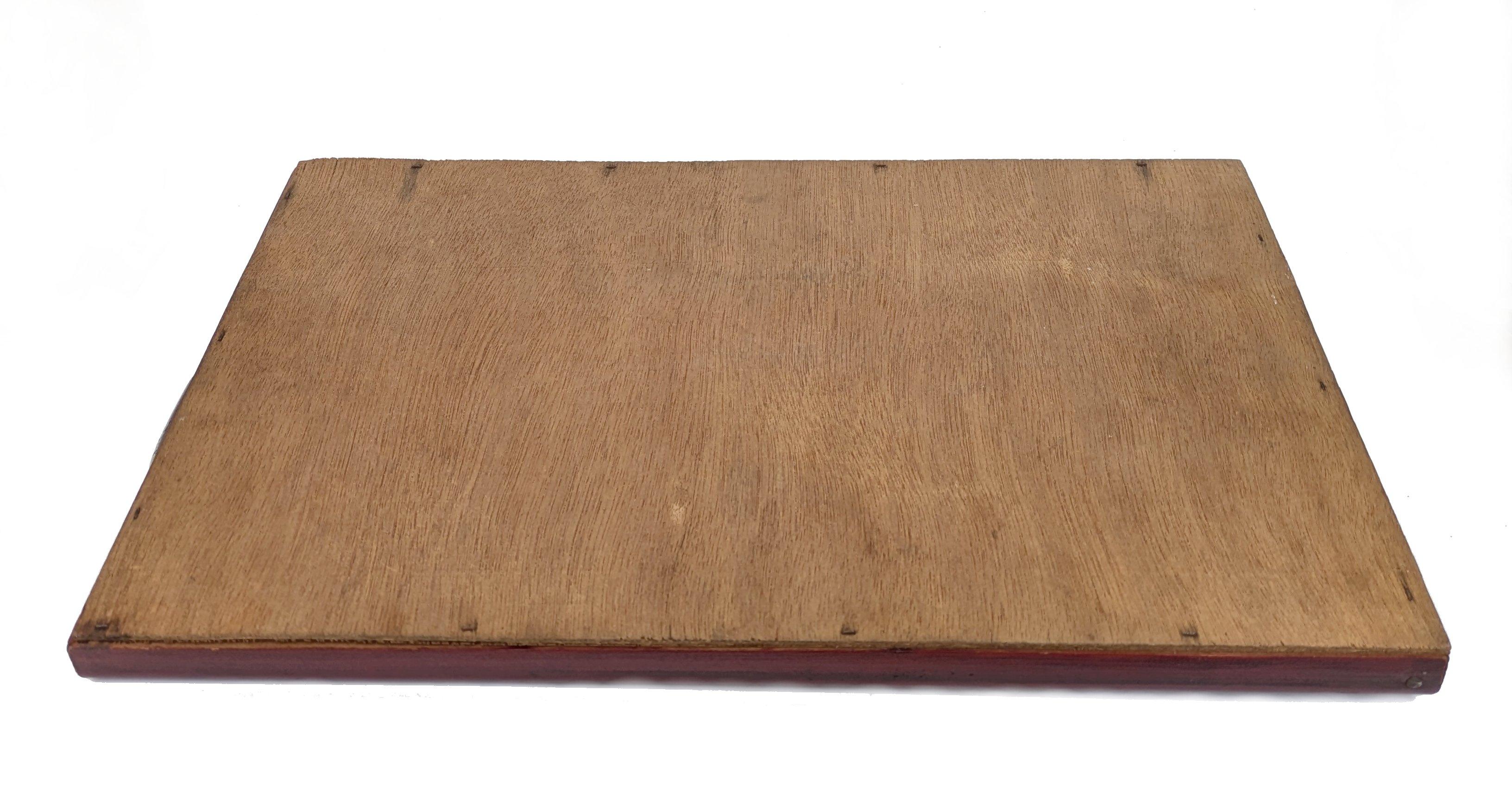 Bandeja de cóctel geométrica grande Art Déco, Francia, hacia 1930 en Bueno estado para la venta en Devon, England