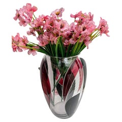 Art Deco Large Glass Vase By Karl Palda, c1930