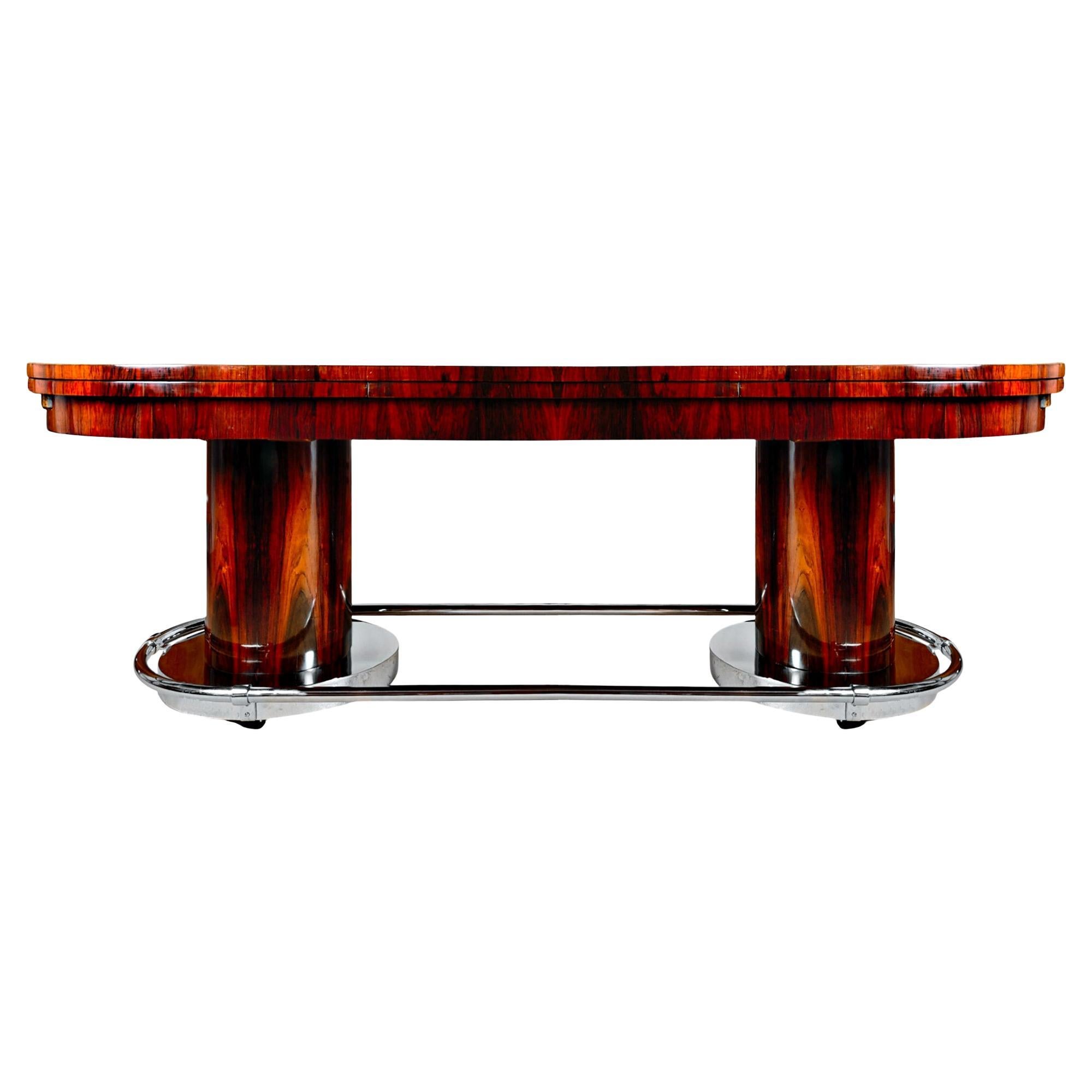 Table ovale Art Déco - France 1930