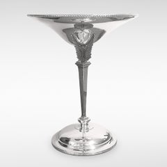 Art Deco Large Silver Tazza