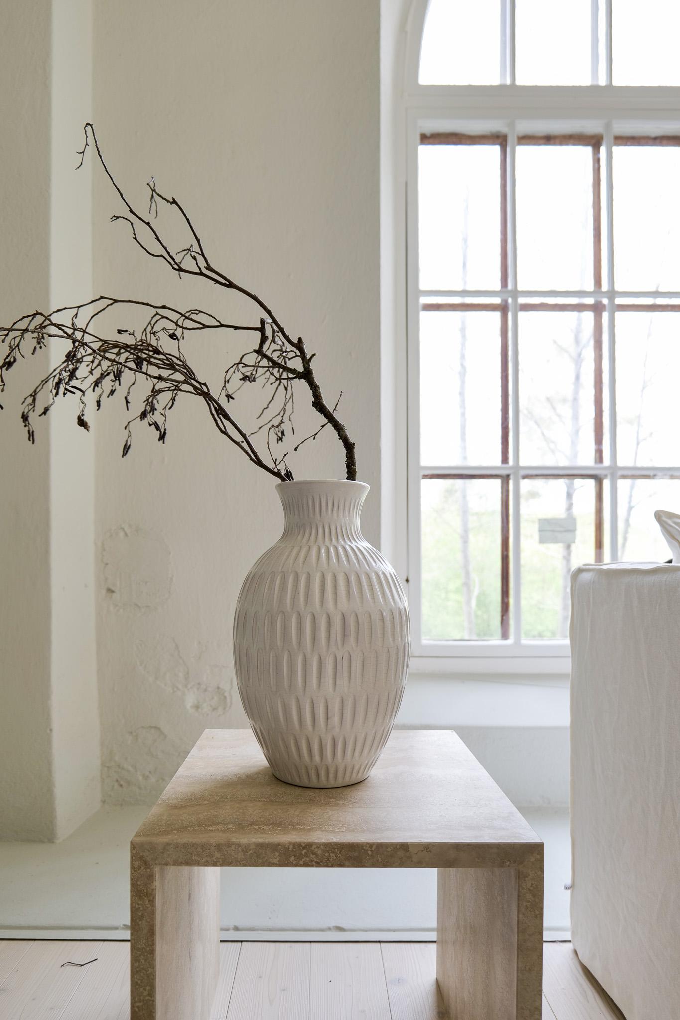 Svedese Vaso grande Art Deco Ekeby Anna-Lisa Thomson, anni '40, Svezia in vendita