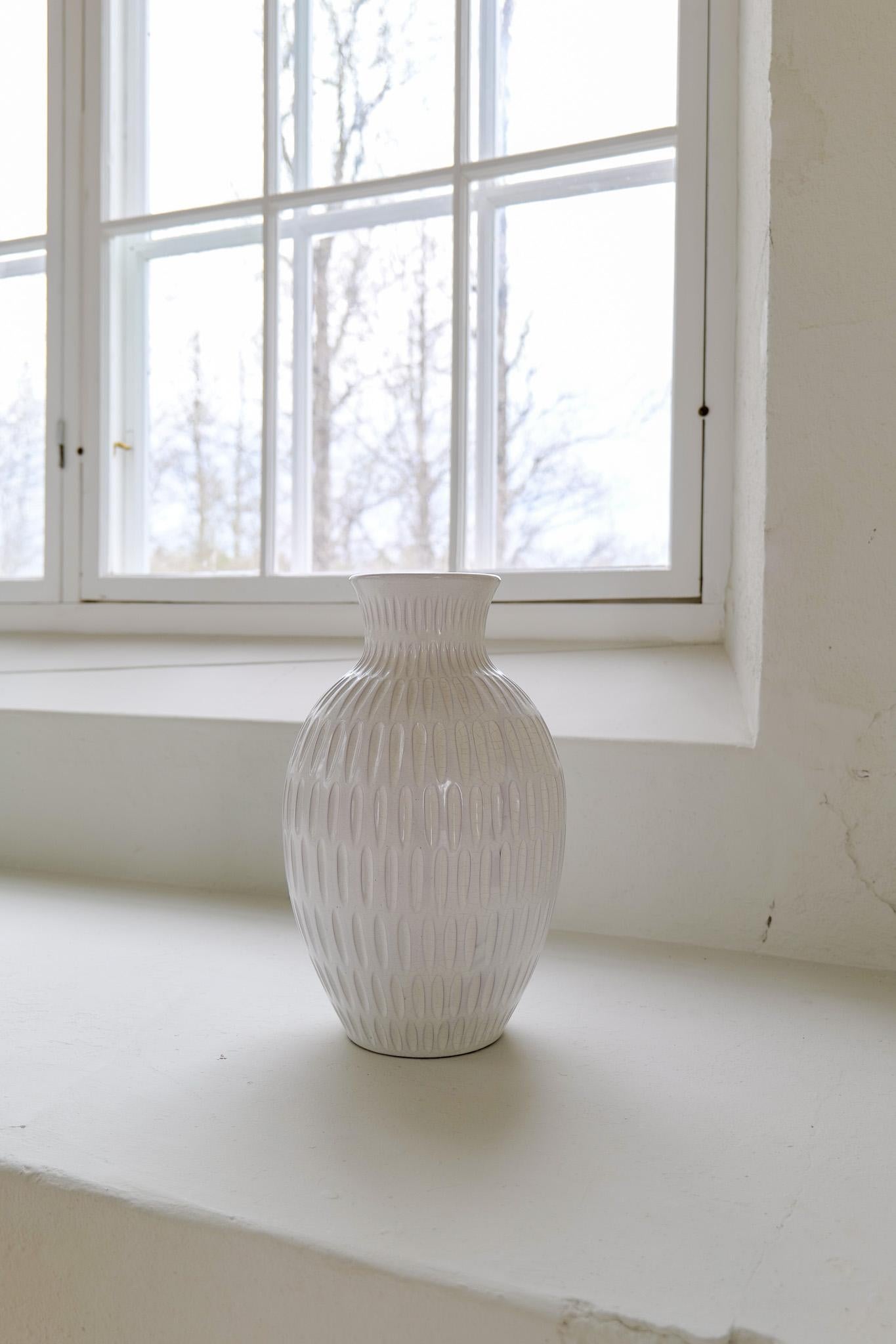 Ceramica Vaso grande Art Deco Ekeby Anna-Lisa Thomson, anni '40, Svezia in vendita