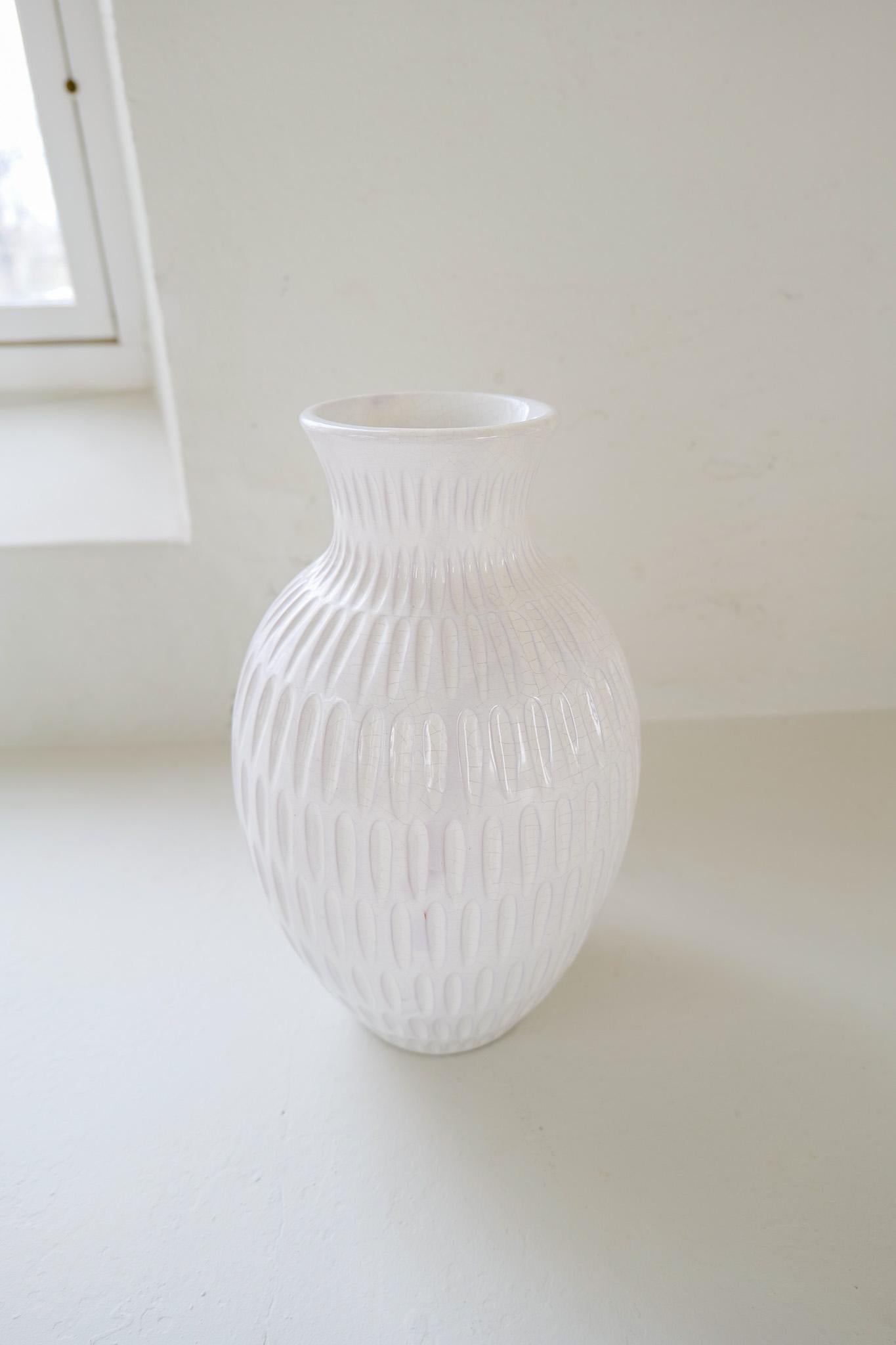 Vaso grande Art Deco Ekeby Anna-Lisa Thomson, anni '40, Svezia in vendita 2