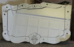 Art Deco Large Venetian Wall Mirror