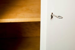 Art Deco Large Walnut Display Cabinet, 1930s, France