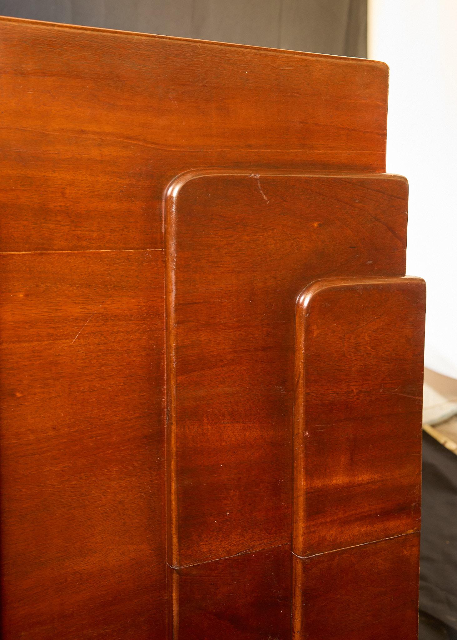 Art Deco Lectern of Mahogany For Sale 6