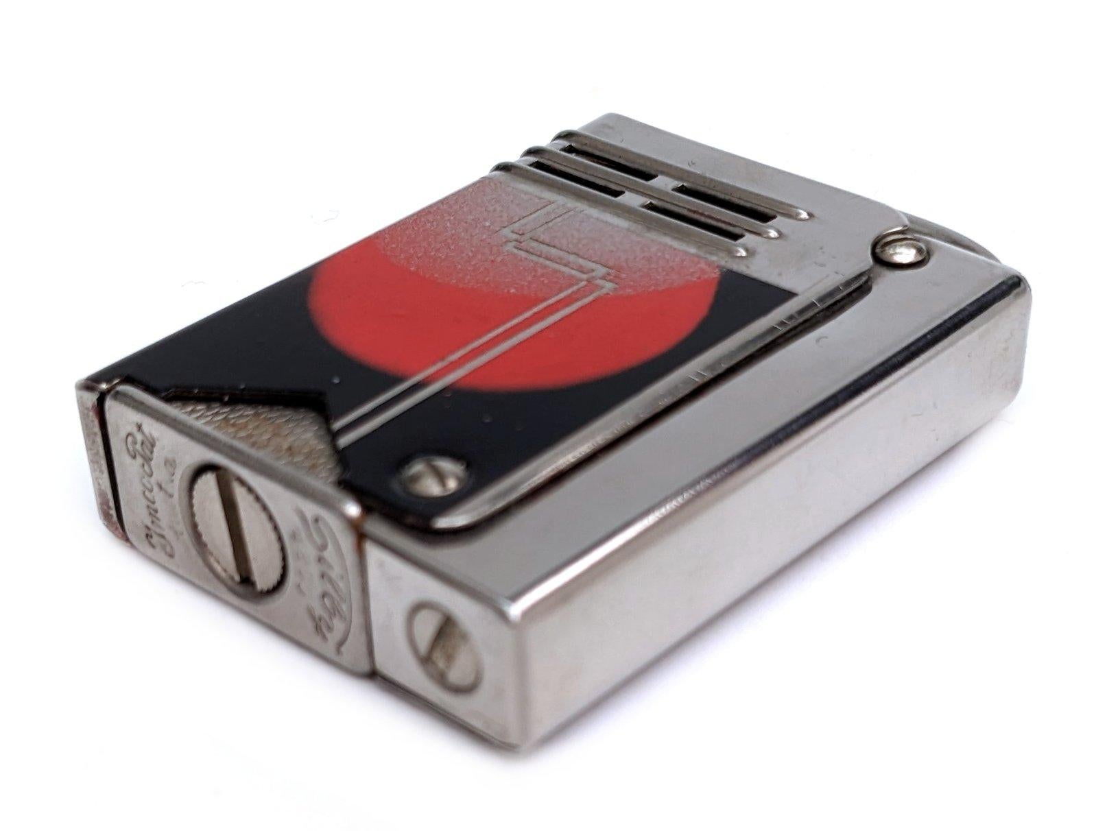 Art Deco Lighter by JMCO, Austria, c1930's In Good Condition For Sale In Devon, England