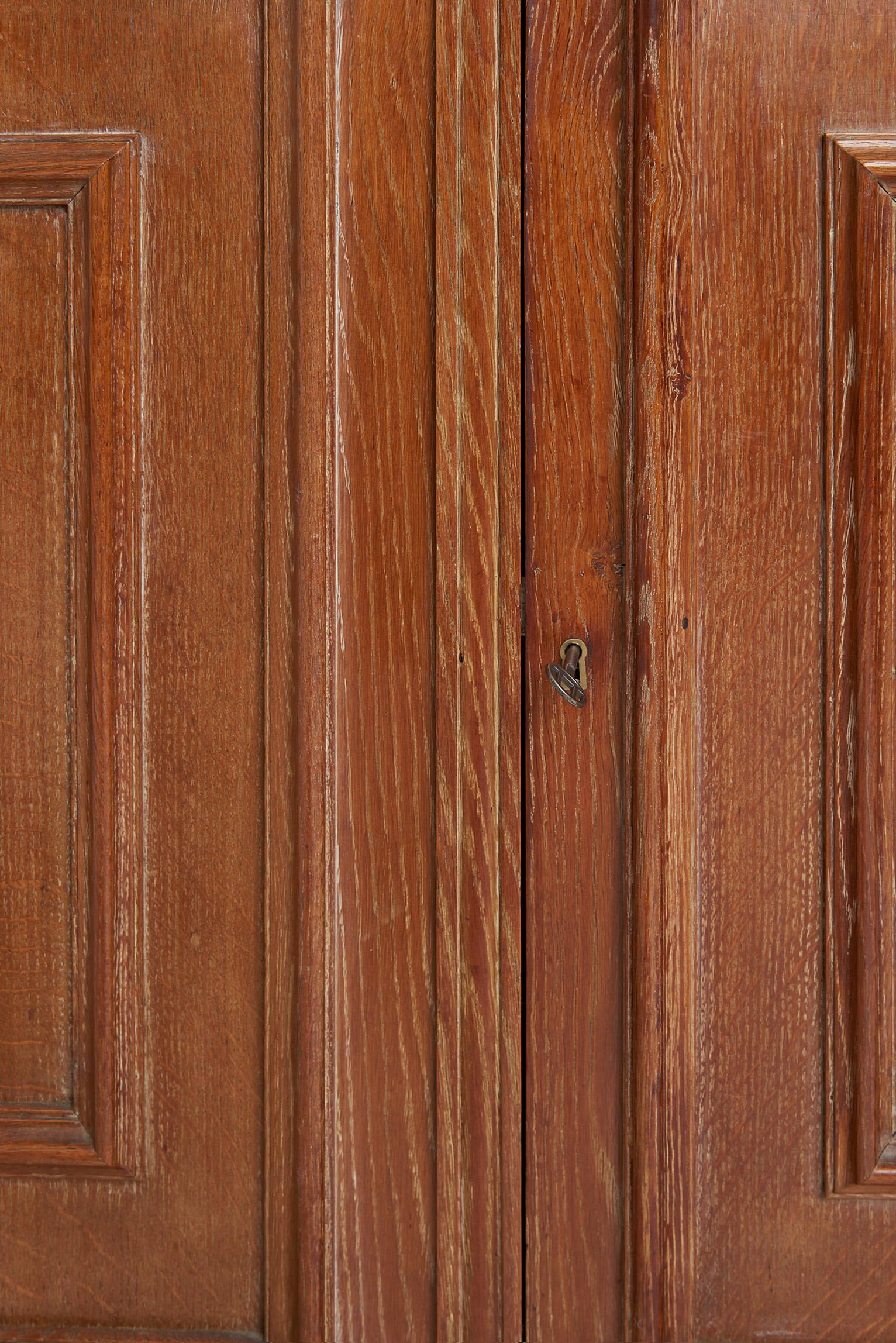 Art Deco Limed Oak Sideboard 5