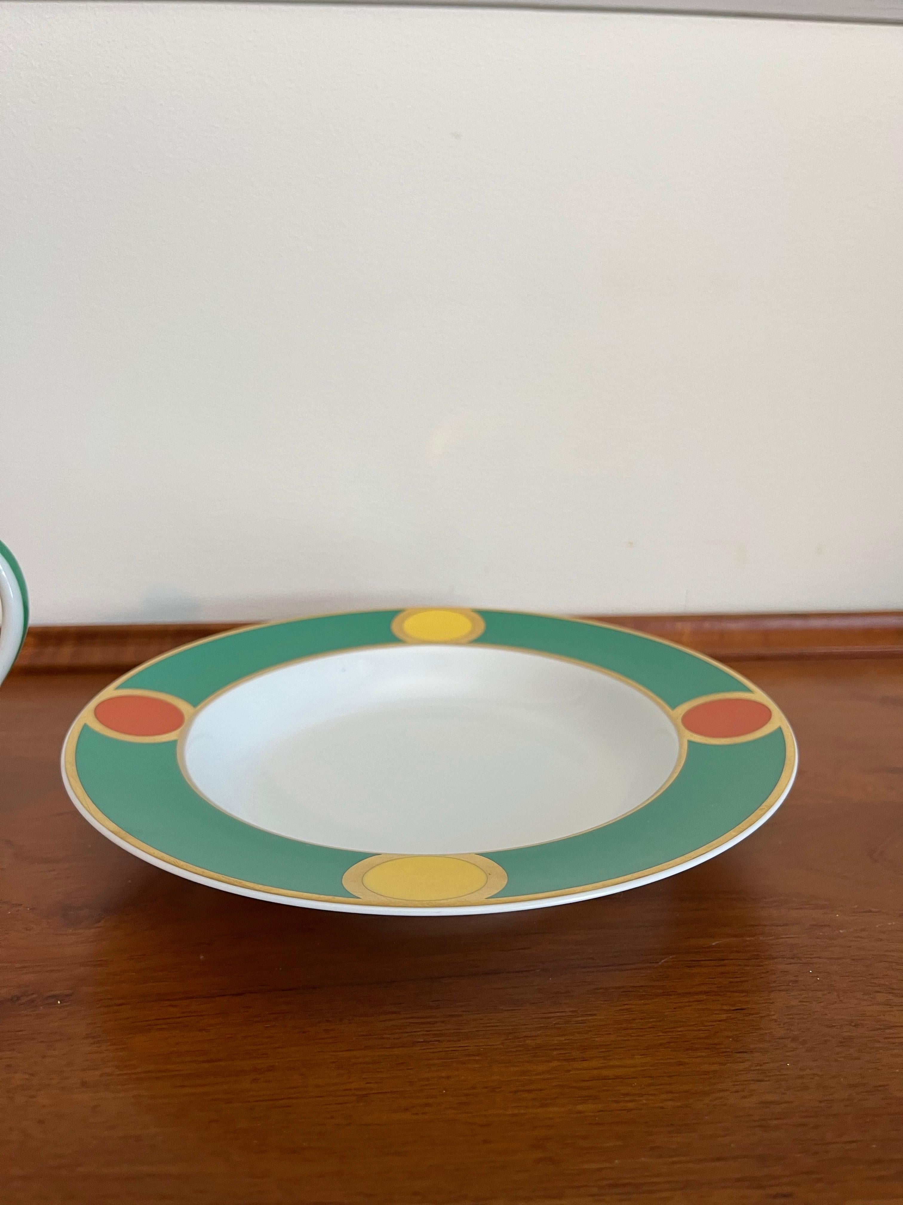 Art Deco Limoges Jehan Darfueille Serving Pieces im Zustand „Gut“ im Angebot in W Allenhurst, NJ