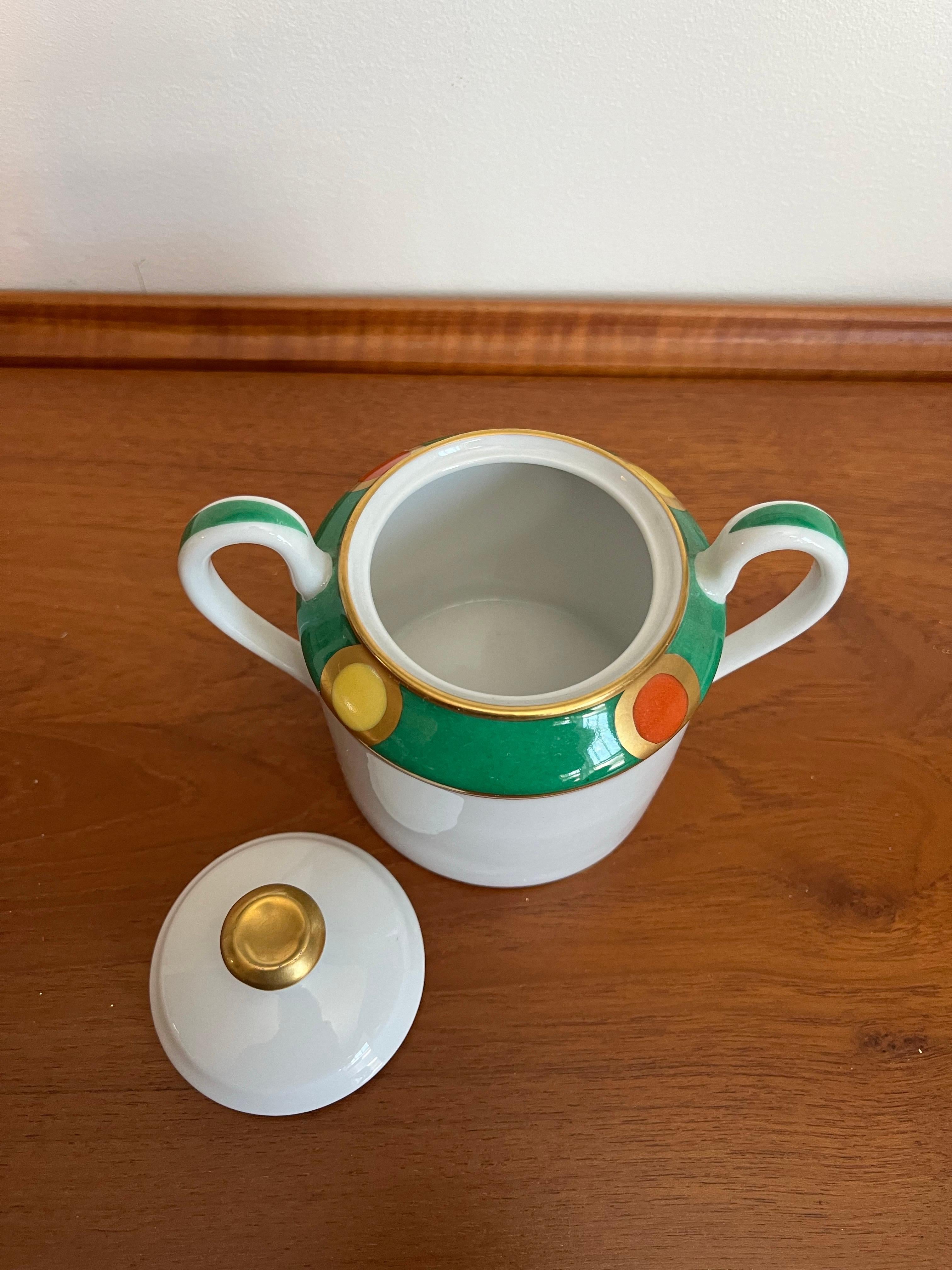Art Deco Limoges Jehan Darfueille Serving Pieces (Keramik) im Angebot