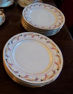 Art Deco Limoges Tea Coffee Dessert Set Service for 16