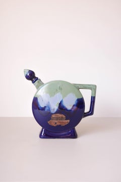 Art Deco Liqueur Bottle by Alpho Pottery