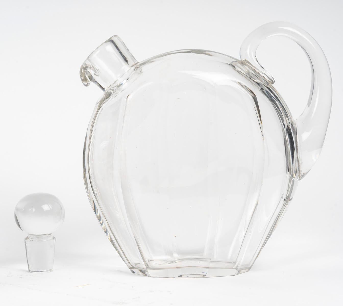 Licorera Art Decó de Baccarat y Adnet, hacia 1930. 2