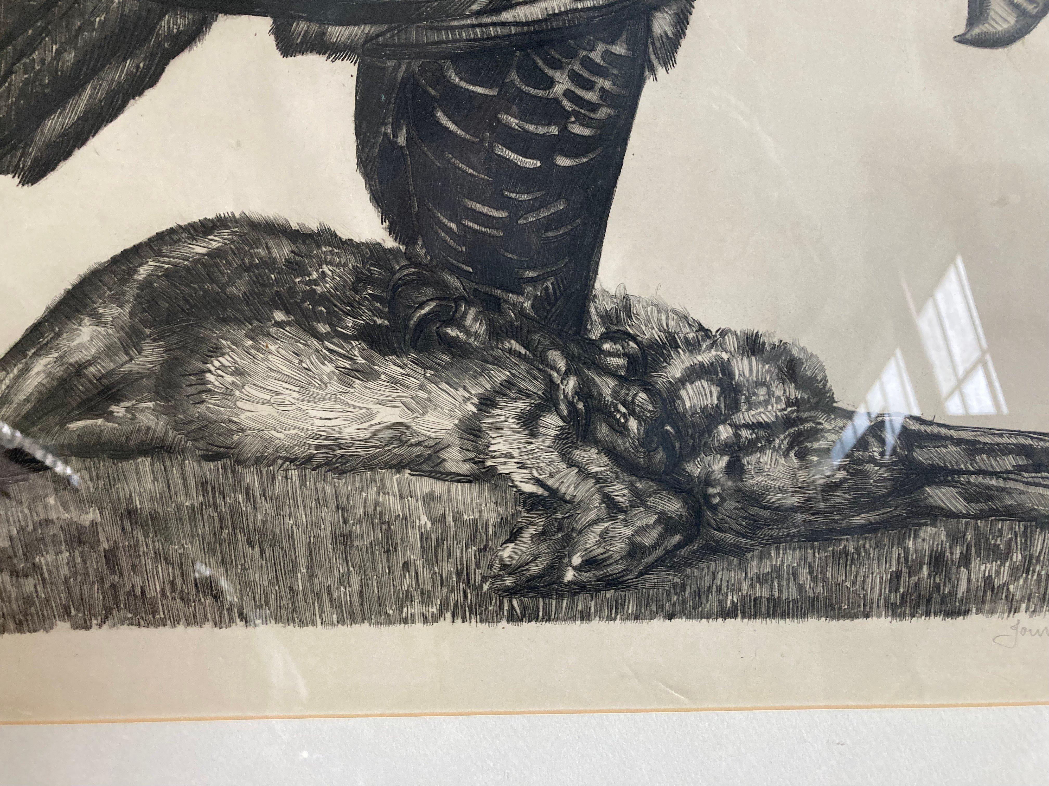 Art Déco lithograph 