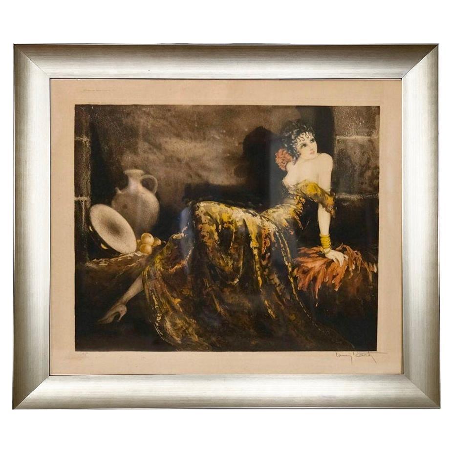 Art Deco lithograph by “Louis Icart”