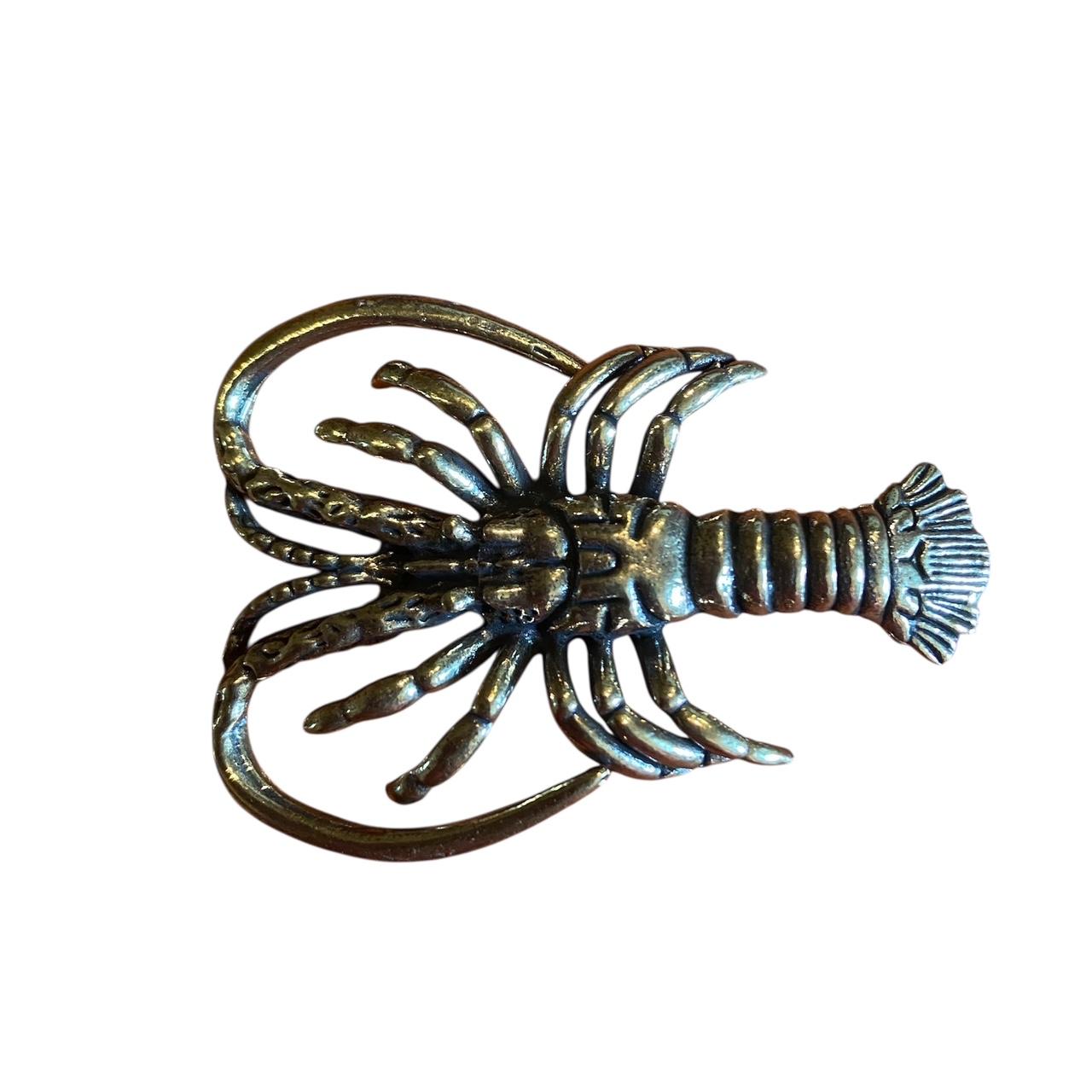 Art Deco lobster Knife Rests, 1950, Set of 12 mediados del siglo XX en venta