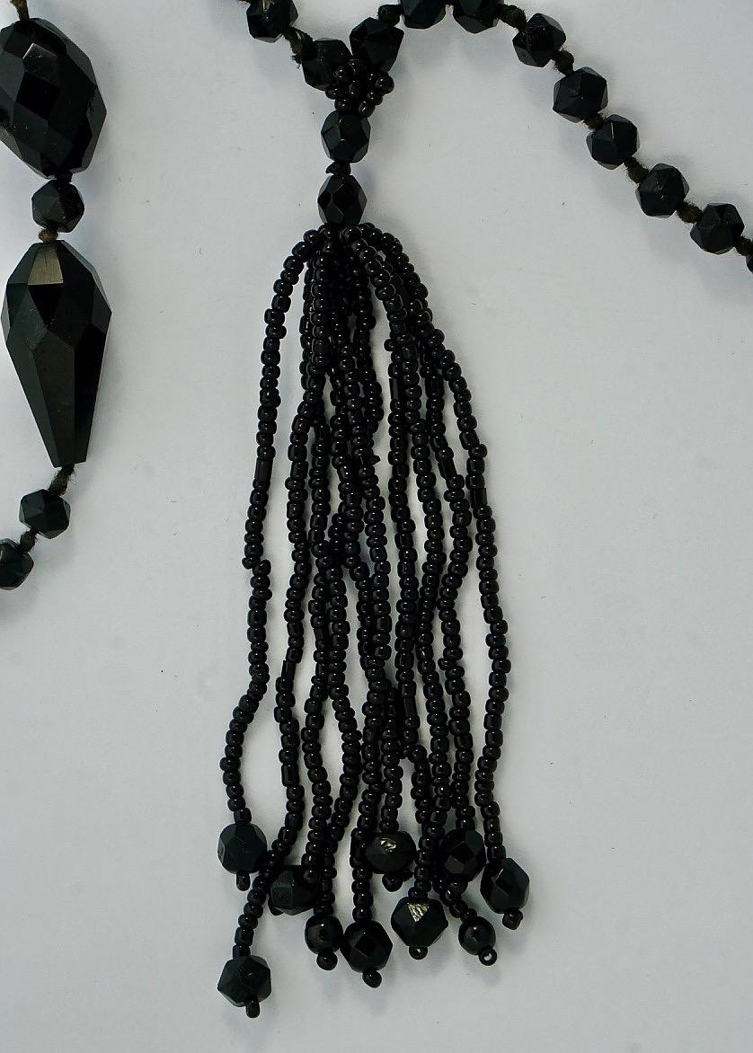 jet beads necklace