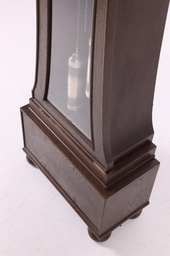 Art Deco Longcase Clock, Denmark, 1950s