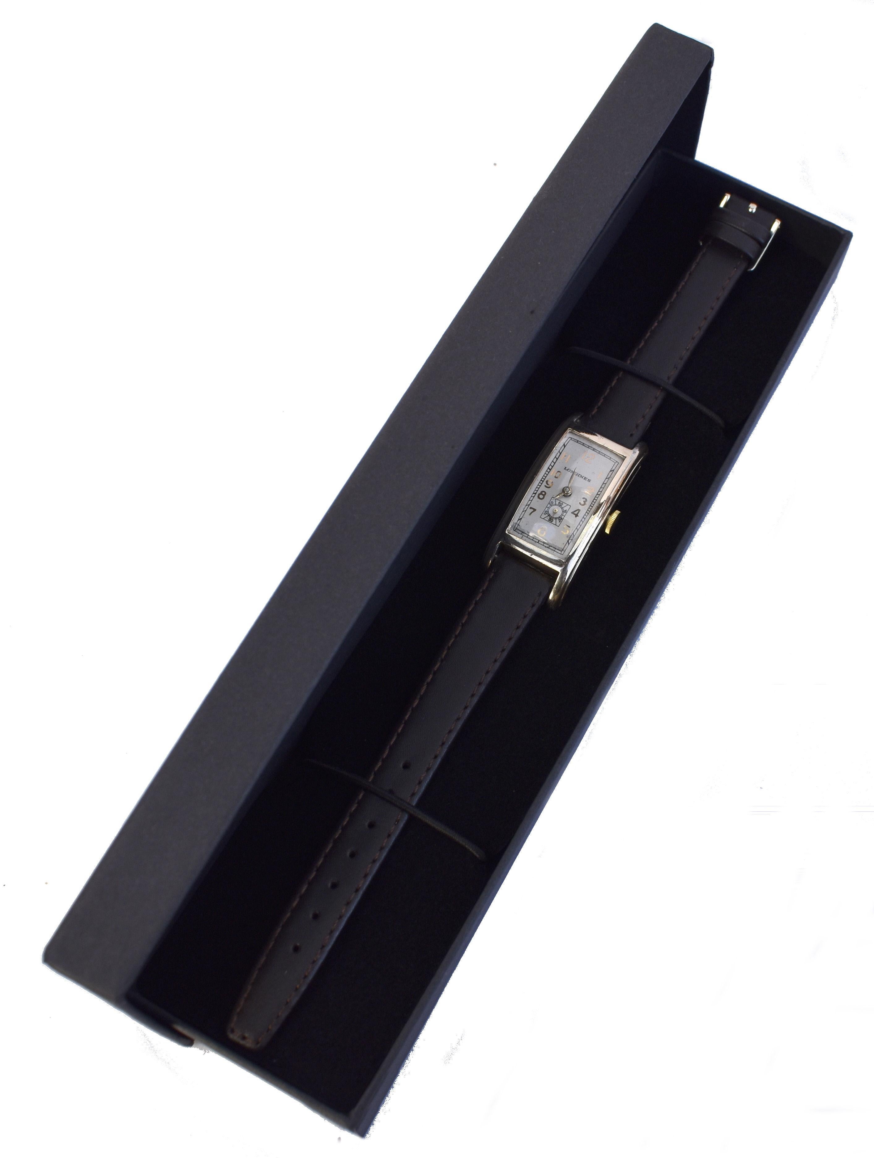 longines 10k gold filled watch