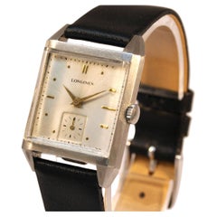 Art Deco Longines Gentleman’s Manual Wrist Watch, Serviced, c1945