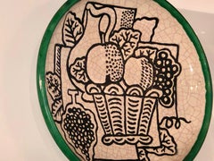 Art Deco Longwy Primavera Charger