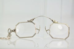 Art Deco 14K Lorgnette with Chain