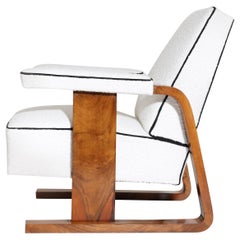 Art Deco Lounge Armchair, 1930s
