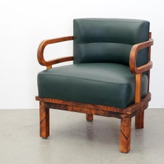 Art Deco Lounge Chair, Made in 1920