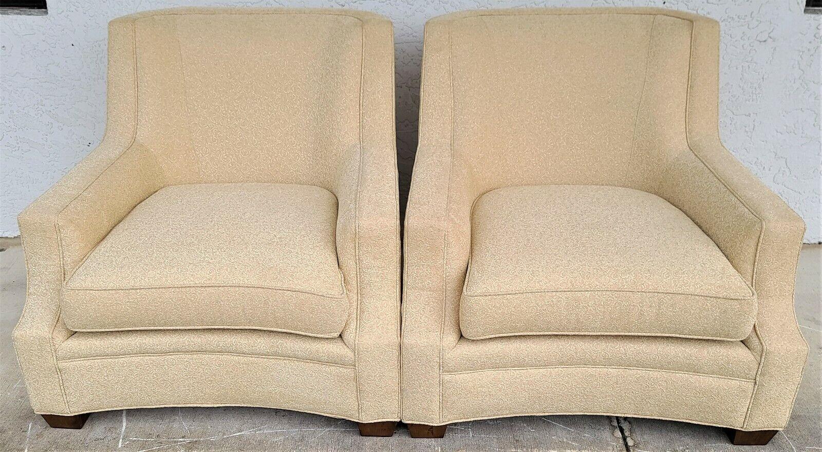 20th Century Art Deco Lounge Chairs by Century Furniture For Sale