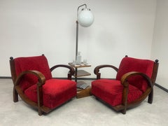 Art deco lounge chairs