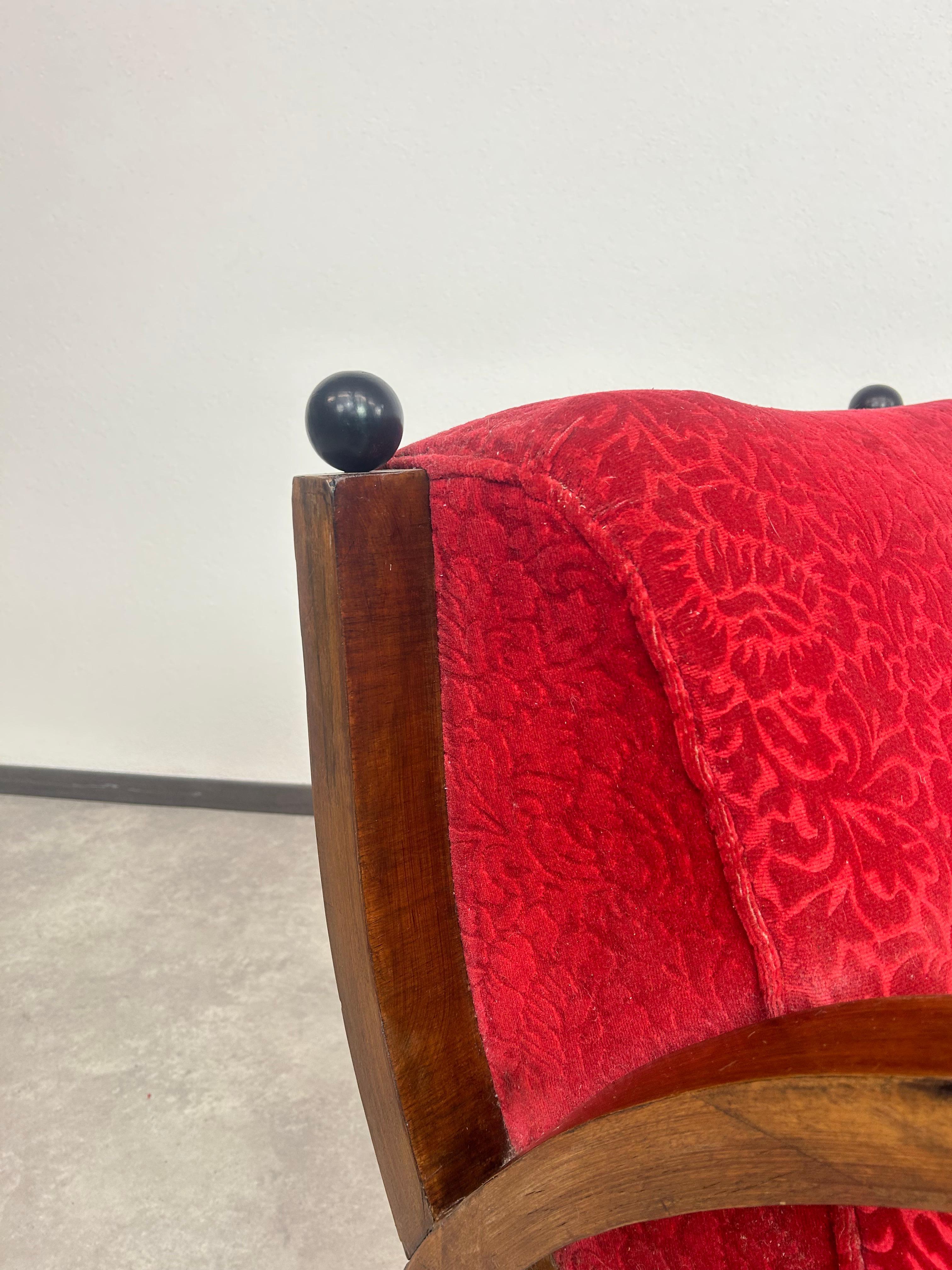 Metà XX secolo Sedie da salotto in stile Art Déco in vendita