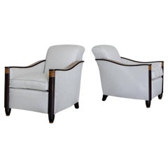 Art Deco Lounge Chairs, France circa 1920