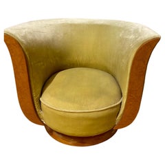 Art Deco Lounge Chairs Tulip Made in France
