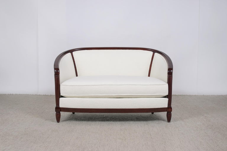 Art-Deco Loveseat at 1stDibs