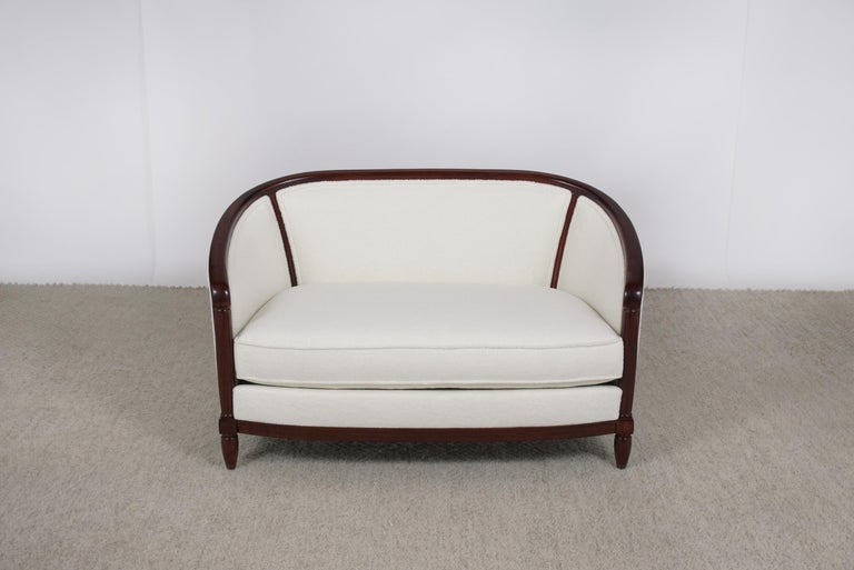 Art-Deco Loveseat at 1stDibs