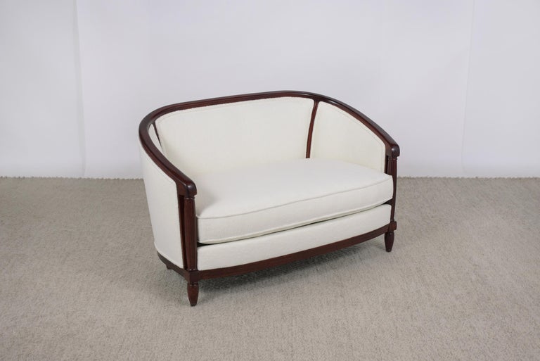 Art-Deco Loveseat at 1stDibs