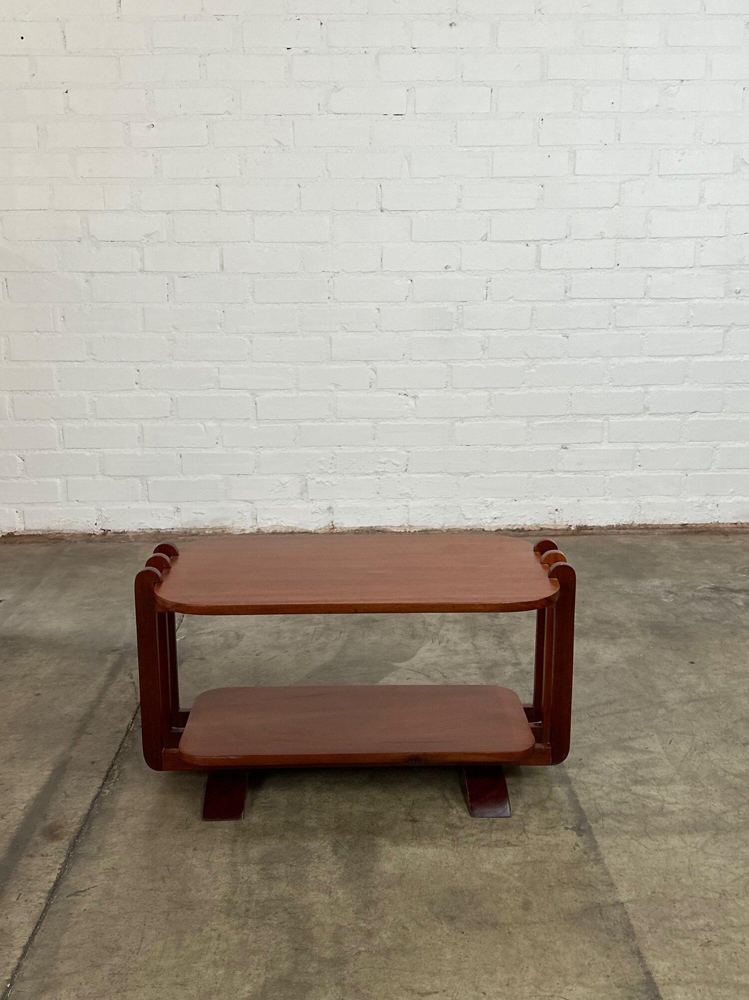 Art Deco Low Profile Side Table In Good Condition In Los Angeles, CA