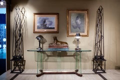 Art Decó Lyon de R. Pauschinger, Alemán, Material: Bronce