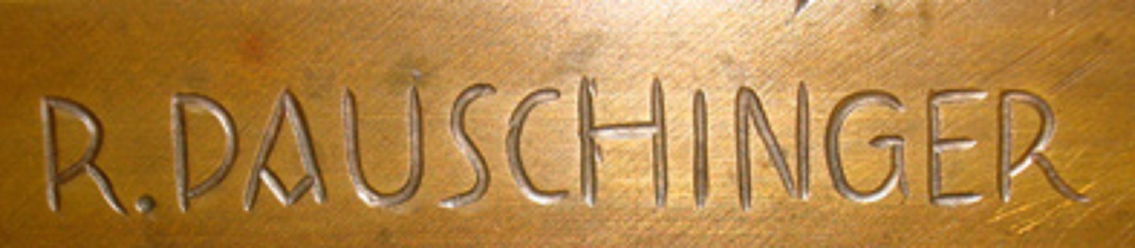Art déco-Lyon von R. Pauschinger, Deutsch, Material: Bronze im Angebot 2