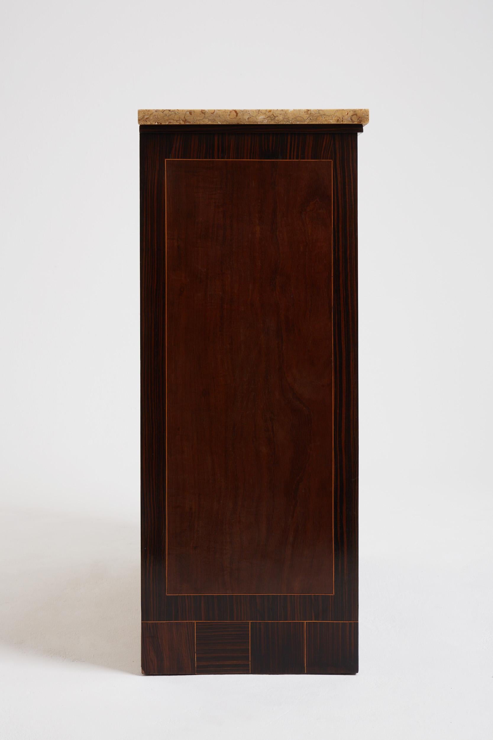 Art Deco Macassar Cabinet 12