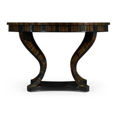 Art Deco Macassar Center Table