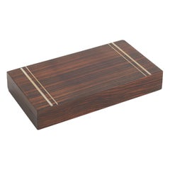 Art Deco Macassar Ebony Box